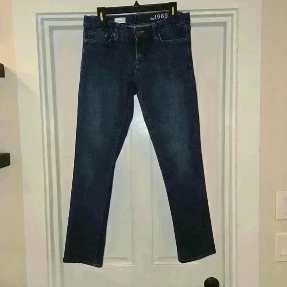 Gap 1969 Real Straight Jeans Mens 30R - Picture 7 of 11